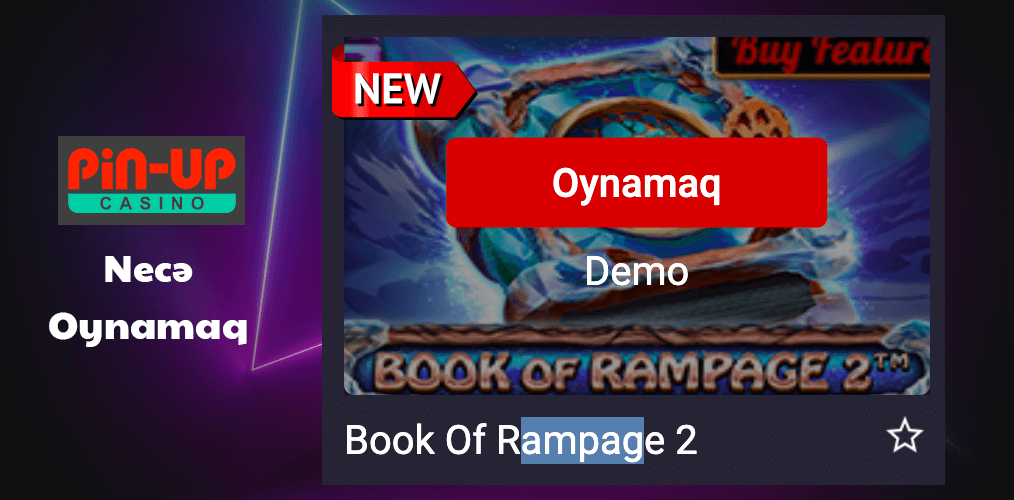 Pin Up Casino-da Slotları Necə Oynamaq Təlimatı